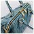 Miu Miu Matelasse Hand Bag Leather 2way Blue Gold - vista 14