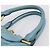 Miu Miu Matelasse Hand Bag Leather 2way Blue Gold - vista 15
