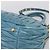 Miu Miu Matelasse Hand Bag Leather 2way Blue Gold - vista 19