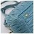 Miu Miu Matelasse Hand Bag Leather 2way Blue Gold - vista 20