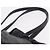 PRADA Side Ribbon Tote Bag Leather Black Gold - vista 15