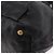 PRADA Side Ribbon Tote Bag Leather Black Gold - vista 17