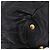 PRADA Side Ribbon Tote Bag Leather Black Gold - vista 18