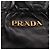 PRADA Side Ribbon Tote Bag Leather Black Gold - vista 20
