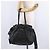 PRADA Side Ribbon Tote Bag Leather Black Gold - vista 27