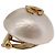 CHANEL Pearl Earring metal Gold CC - vista 14
