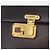 LOEWE Trunk Leather Dark Brown Gold Tone - vista 20