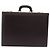 LOEWE Trunk Leather Dark Brown Gold Tone - vista 3