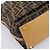 FENDI Zucca Canvas Shoulder Bag Brown Black - vista 14