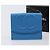 CHANEL COCO Mark Wallet Caviar Skin Blue Gold CC - vista 12