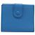 CHANEL COCO Mark Wallet Caviar Skin Blue Gold CC - vista 2