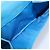 CHANEL COCO Mark Wallet Caviar Skin Blue Gold CC - vista 7