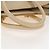 Céline CELINE Tie bag Sac à main Cuir Beige Ton Or - vue 9