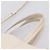 Céline CELINE Vertical Cabas Small Hand Bag Leather 2way White Silver - vista 14