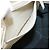 Céline CELINE Vertical Cabas Small Hand Bag Leather 2way White Silver - vista 26