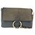 Chloé Chloe Fay Shoulder Bag Leather Suede Gray Gold - vista 2