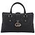 GUCCI Hand Bag Leather Black Gold 131325 - vista 2