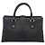 GUCCI Hand Bag Leather Black Gold 131325 - vista 3