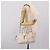 Autre Marque Saint Laurent Leather Baby Cabas Hand Bag 2way White Silver - vista 30