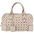 LOEWE Anagram Amazona 28 Hand Bag Leather Ivory Silver - vista 13