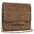 Bottega Veneta Chain Shoulder Bag Harako leather Brown Silver