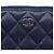 CHANEL Matelasse Long Wallet Caviar Skin Navy Silver CC - vista 13