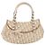 Christian Dior Trotter Canvas Romantic Hand Bag PVC Beige Silver - vista 13
