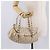 Christian Dior Trotter Canvas Romantic Hand Bag PVC Beige Silver - vista 30