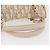 Christian Dior Trotter Canvas Romantic Hand Bag PVC Beige Silver - vista 8