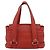 Chloé Chloe Tote Bag Leather Red Gold - vista 3