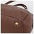 PRADA Hand Bag Vittero Dino Leather 2way Brown Gold - vista 17
