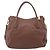 PRADA Hand Bag Vittero Dino Leather 2way Brown Gold - vista 2