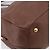 PRADA Hand Bag Vittero Dino Leather 2way Brown Gold - vista 20