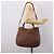 PRADA Hand Bag Vittero Dino Leather 2way Brown Gold - vista 28