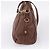 PRADA Hand Bag Vittero Dino Leather 2way Brown Gold - vista 4
