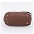PRADA Hand Bag Vittero Dino Leather 2way Brown Gold - vista 5