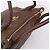 PRADA Hand Bag Vittero Dino Leather 2way Brown Gold - vista 6
