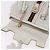 GUCCI GG Supreme Sherry Line Hand Bag PVC White Gold - vista 20