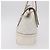 GUCCI GG Supreme Sherry Line Hand Bag PVC White Gold - vista 5