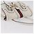 GUCCI GG Supreme Sherry Line Hand Bag PVC White Gold - vista 7