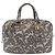 PRADA Hand Bag Leather Gray Gold - vista 13