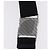 GUCCI GG Canvas Waist Bag Black Silver 131236 - vista 10