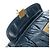 Miu Miu Matelasse Hand Bag Leather 2way Blue Gold - vista 23