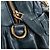 Miu Miu Matelasse Hand Bag Leather 2way Blue Gold - vista 25