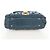 Miu Miu Matelasse Hand Bag Leather 2way Blue Gold - vista 5