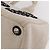 PRADA Canapa MM Hand Bag Canvas Beige Silver - Ansicht 16