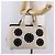 PRADA Canapa MM Hand Bag Canvas Beige Silver - Ansicht 27