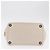 PRADA Canapa MM Hand Bag Canvas Beige Silver - Ansicht 6