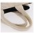 PRADA Canapa MM Hand Bag Canvas Beige Silver - Ansicht 8