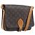 LOUIS VUITTON Monogram Cartouchiere GM Shoulder Bag M51252 LV